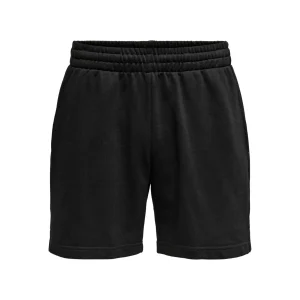 Shorts Uomo in tinta unita nera
