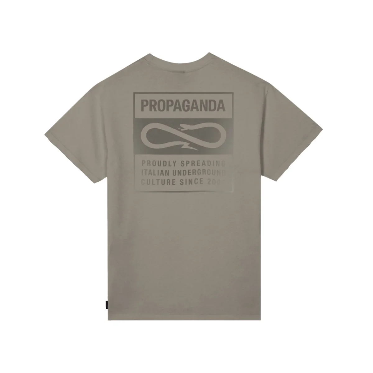 T-shirt Uomo con stampa glossy sur ton Beige - immagine 3