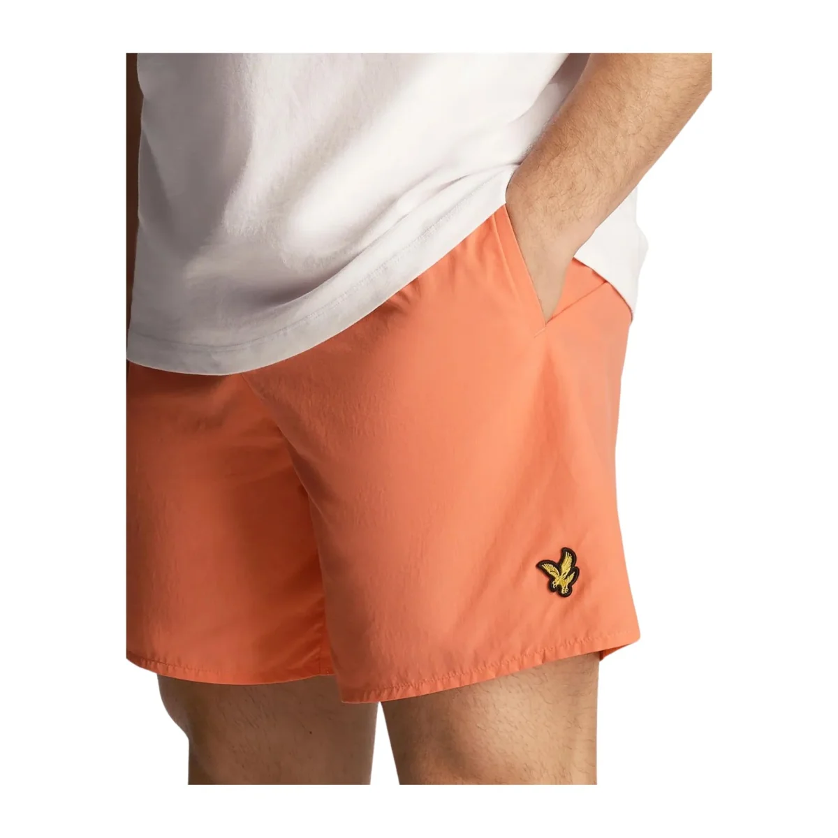 Costume Uomo con micro logo Arancione - immagine 4