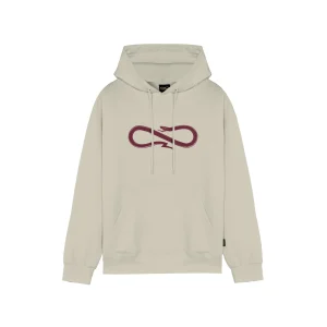 Felpa Uomo con Logo Og bordeaux