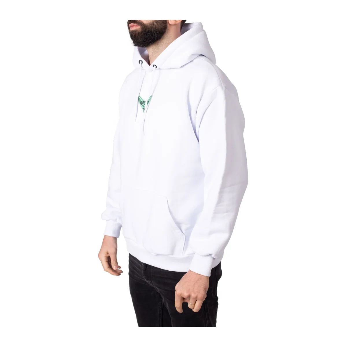 Felpa Uomo Over Limited edition Bianco - immagine 4
