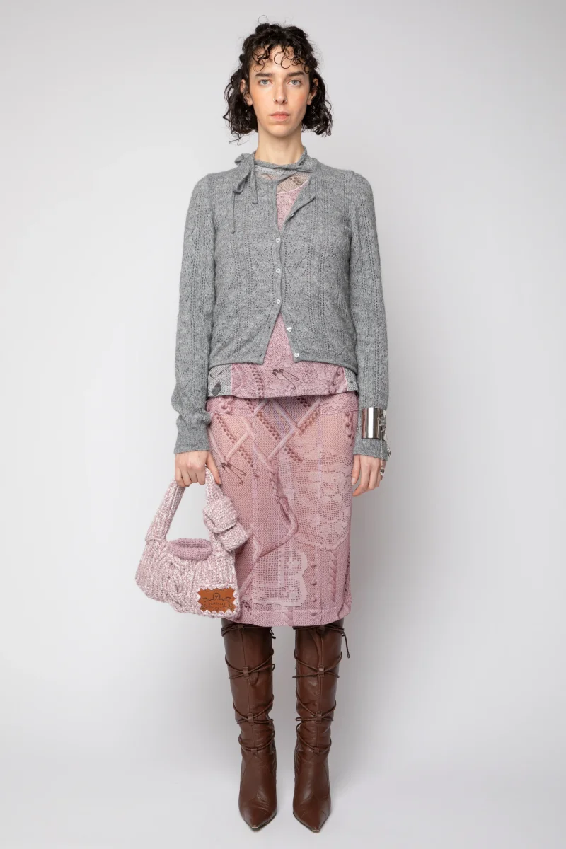 Cardigan Intreccio amoroso - immagine 5