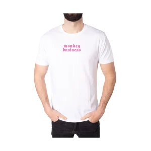 T-shirt Uomo Monkey Business girocollo